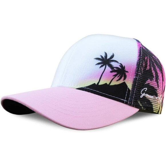 Snapback Baseball Cap for Summer Grace Folly Beach Trucker Hats for Women - Picture 7 of 9